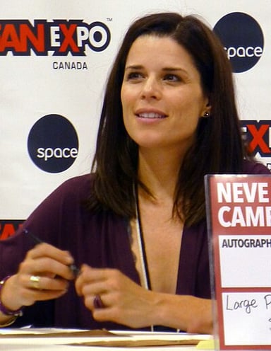 Which was Neve Campbell's first American feature film?