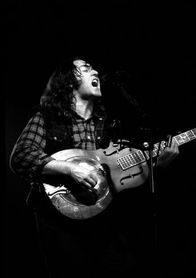 What year did Rory Gallagher die?