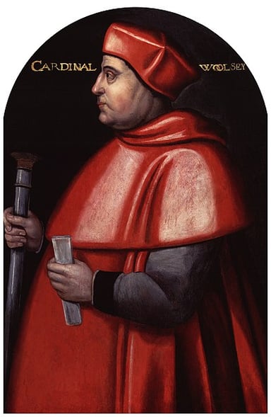 Before becoming a high-ranking official, Wolsey was part of which religious order?