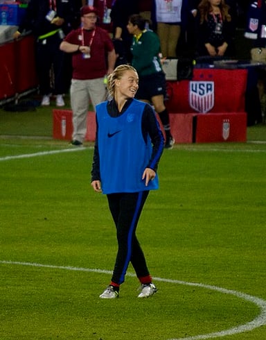 In which year was Emily Sonnett drafted into the NWSL?