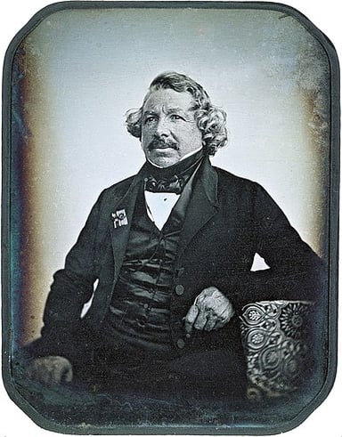 Who was Daguerre's famous partner in developing the daguerreotype?