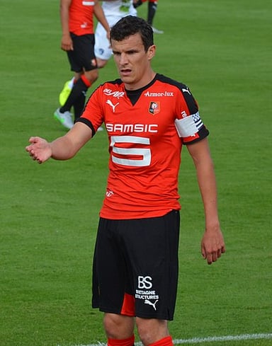 How many goals did Romain Danzé score during his career at Stade Rennais?
