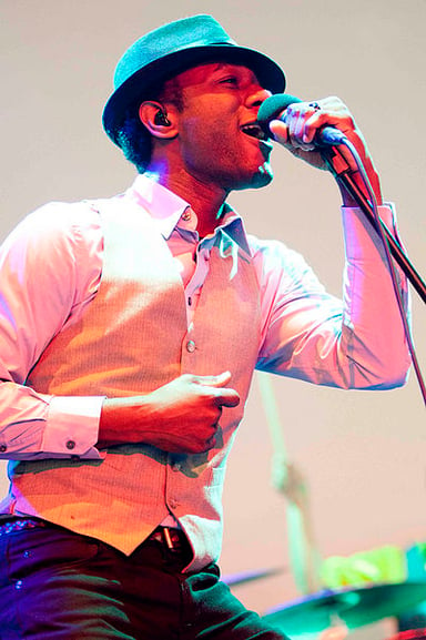 What genre of music is Aloe Blacc known for?