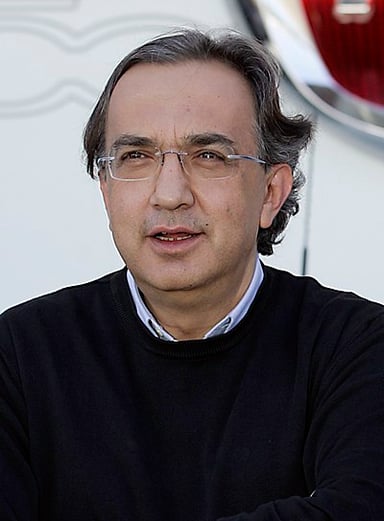 What was the title of Marchionne's 2015 presentation about industry consolidation?