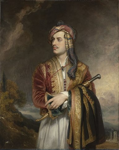 In which of the following organizations has Lord Byron been a member?[br](Select 2 answers)