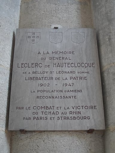 Leclerc was involved in the surrender of which empire?