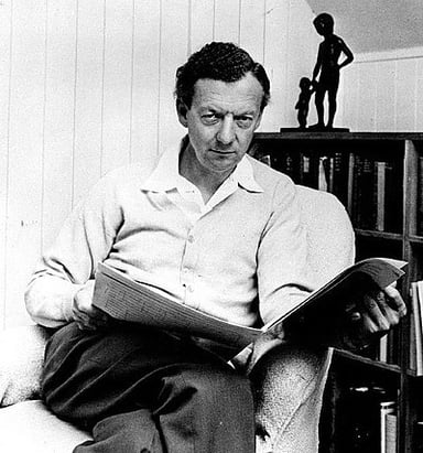 In which year did Britten compose the orchestral showpiece The Young Person's Guide to the Orchestra?
