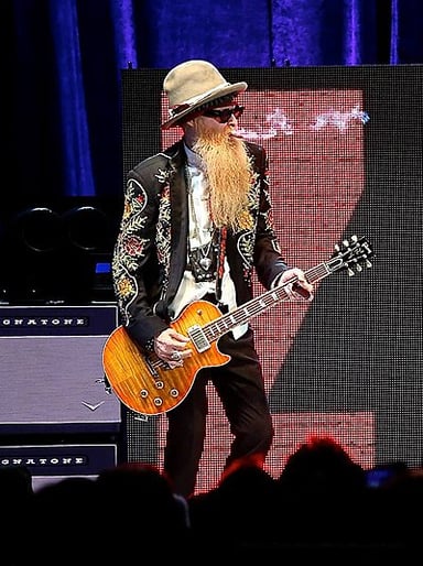 What is the signature look of ZZ Top band?