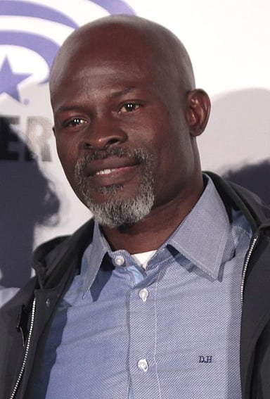 Which film marked Djimon Hounsou's debut?
