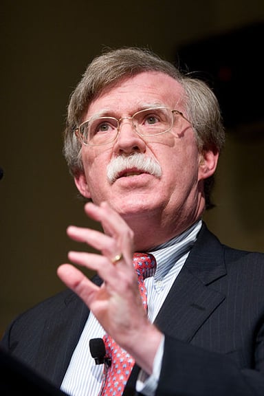 In which department did John Bolton serve as Under Secretary of State?