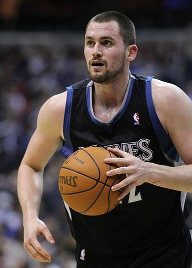 In which year did Kevin Love win the NBA Most Improved Player Award?