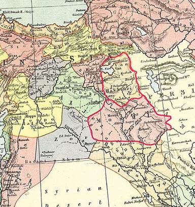 What mountain ranges does Kurdistan roughly encompass?