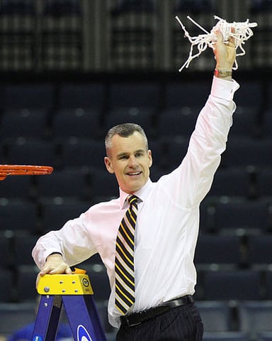 Billy Donovan was the starting point guard for which college team?