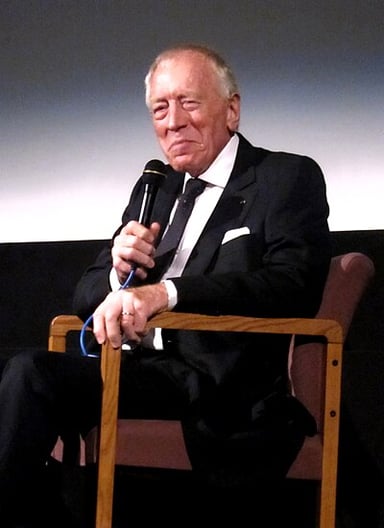 How many films and television series did Max von Sydow appear in?
