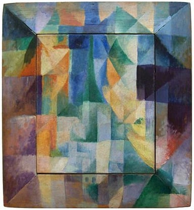 Which painter was a crucial influence on Delaunay?