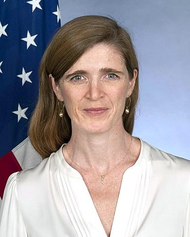 When was Samantha Power listed as the 41st-most powerful woman in the world by Forbes?