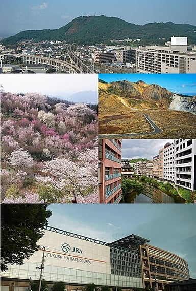 In which region of Japan is Fukushima city located?
