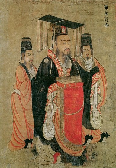 Who was Liu Bei’s fictional counterpart in the novel Romance of the Three Kingdoms?