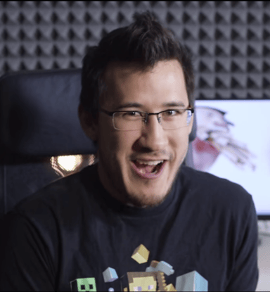 How many podcasts has Markiplier hosted or co-hosted?