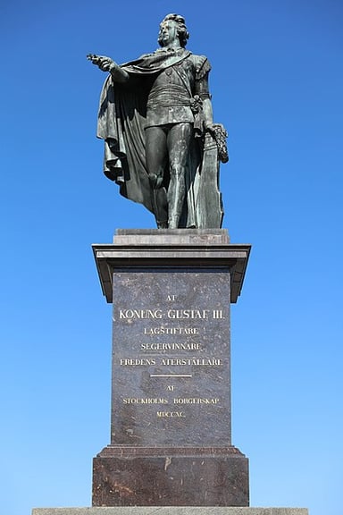On what date did Gustav III Of Sweden pass away?
