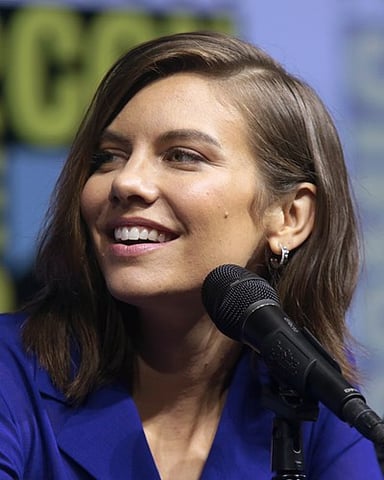 What character did Lauren Cohan play in "The Walking Dead"?