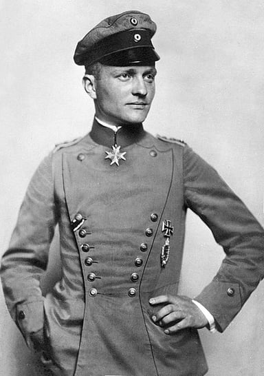 What type of aircraft did Richthofen famously fly?