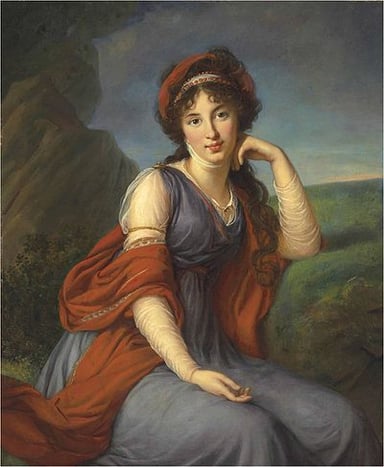 What was the common theme in Vigée Le Brun's portraits?
