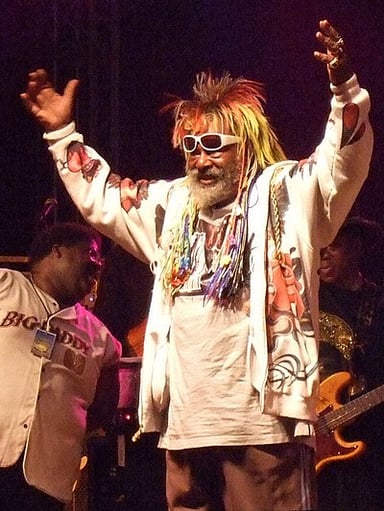 What decade did George Clinton launch his solo career?
