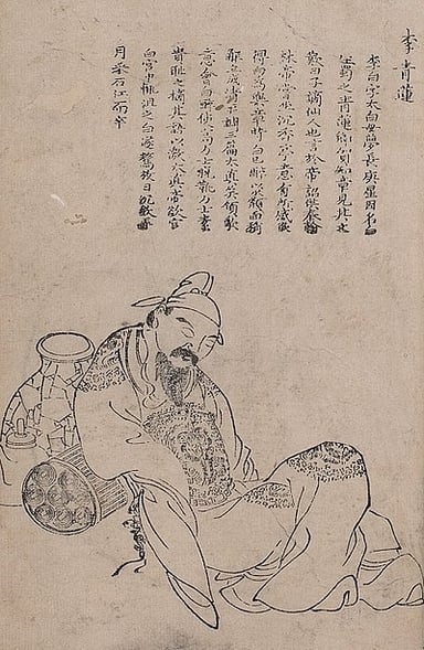 How many of Li Bai's poems are included in the anthology Three Hundred Tang Poems?