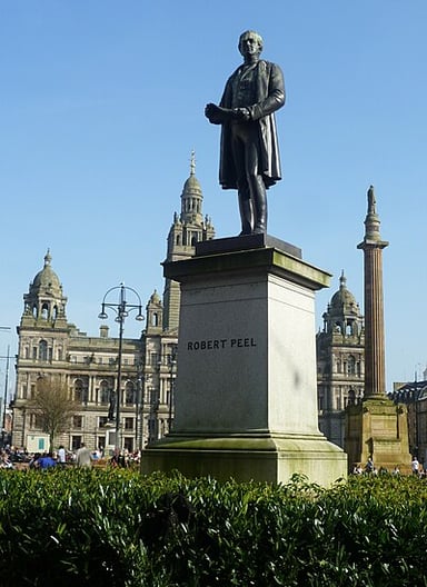 Robert Peel is known for founding what significant service in Britain?