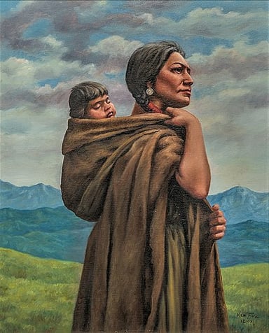 In what way did Sacagawea help establish cultural contacts?