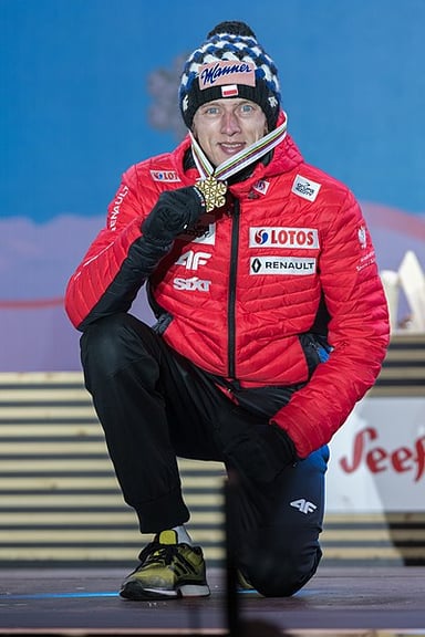 Has Dawid Kubacki won a gold medal at the World Championships?