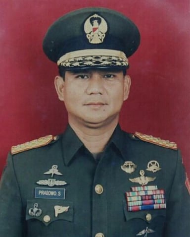 After which contestation did Prabowo join the cabinet as Minister of Defense?