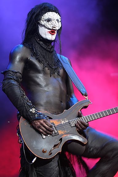 What kind of visual appearance is Wes Borland known for?