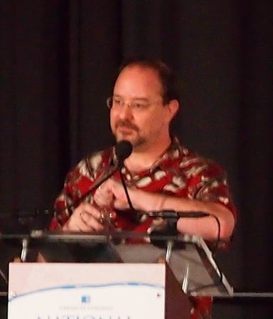 On which platform does John Scalzi actively contribute?