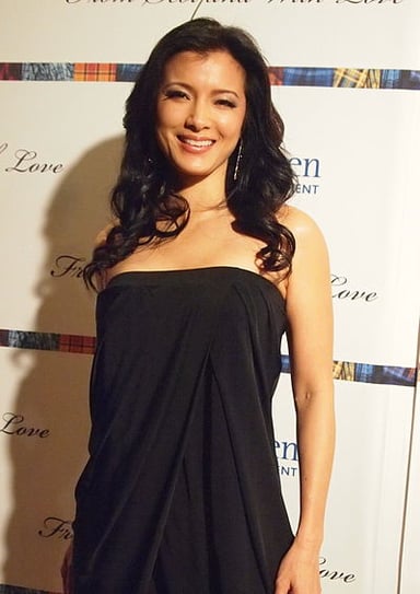 From where did Kelly Hu win the beauty queen title in 1993?