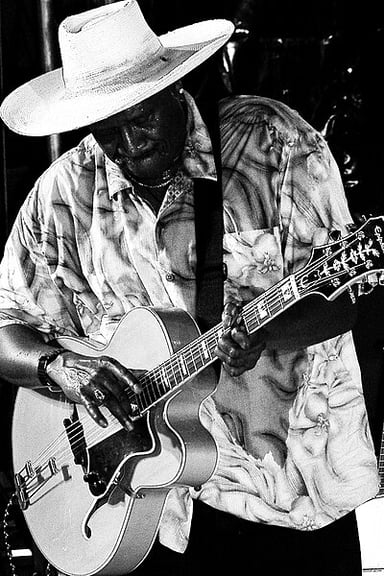 Which style of music is Taj Mahal known for?