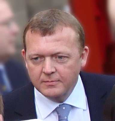 Which party did Lars Løkke Rasmussen lead from 2009 to 2019?