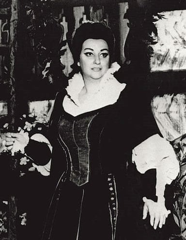 Which of the following is true about Montserrat Caballé?