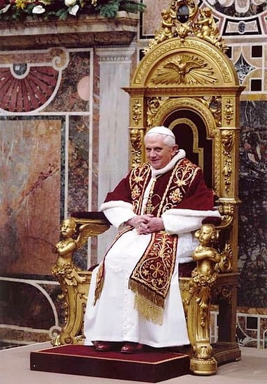What significant events are related to Benedict XVI? [br] (Select 2 answers)