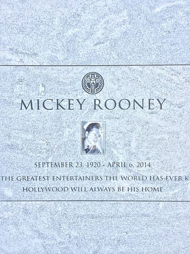 Which era of film did Mickey Rooney outlast?
