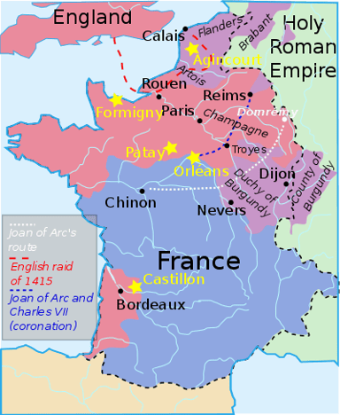 What treaty ended the English-Burgundian alliance?