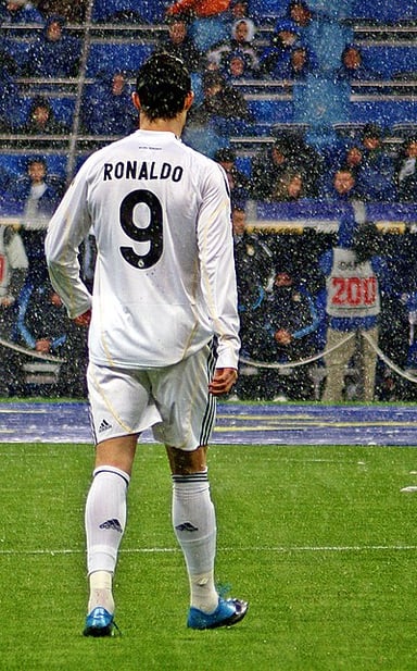 Do you know in what league Cristiano Ronaldo played during the time period between 2009 and 2018?