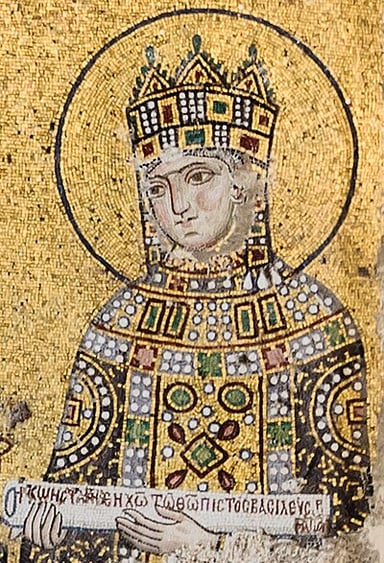 Zoe was Byzantine empress in which year?