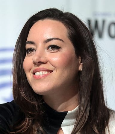In which year did Aubrey Plaza receive a star on the Hollywood Walk of Fame?
