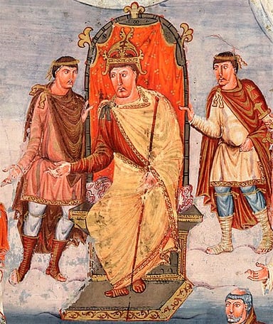 Who was Charles the Bald's father?