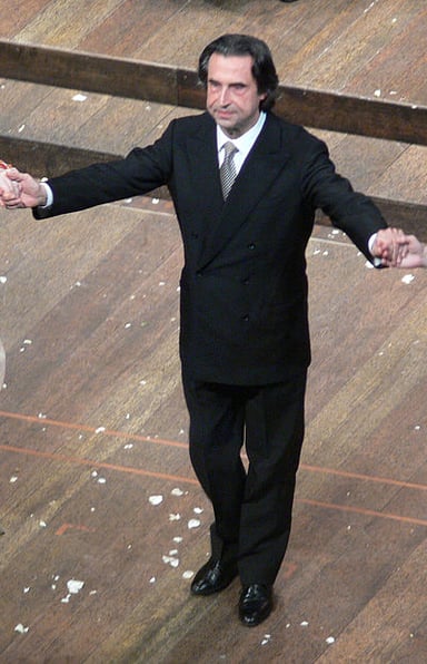 What is the title of Riccardo Muti's role with the Orchestra Giovanile Luigi Cherubini?