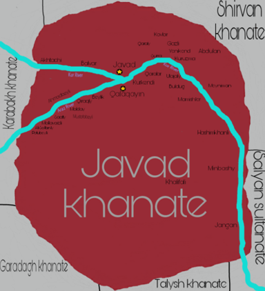 What was the primary language spoken in the Javad Khanate?