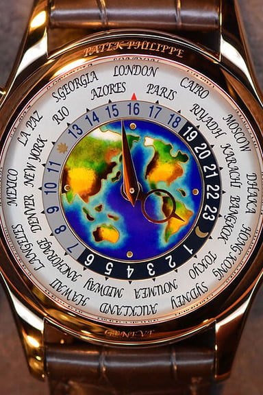 What are Patek Philippe & Co.'s primary industries?[br] (Select 2 answers)