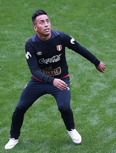 Apart from midfield, what other position can Cueva play?